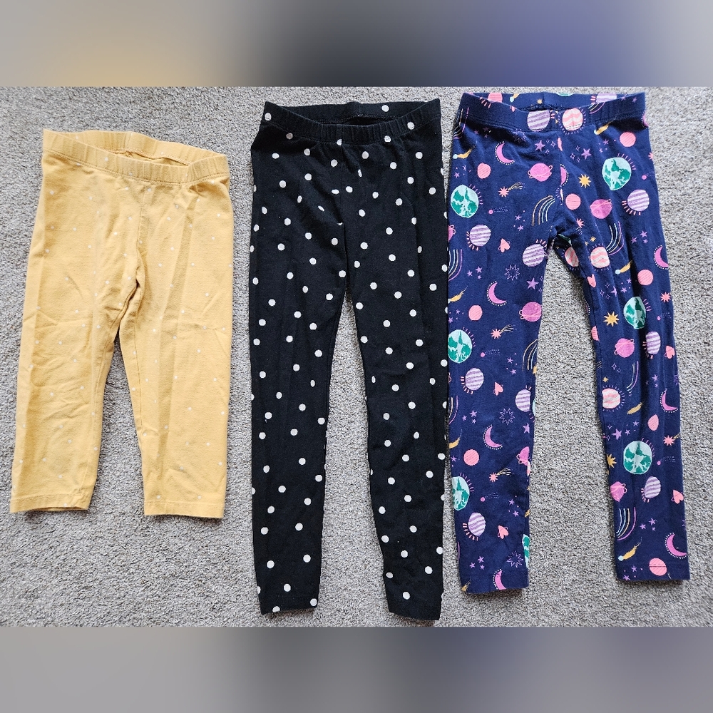 Back to School: 3 pair Girls 6/6× pants - Good Condition